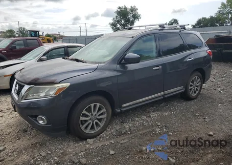2014 Nissan Pathfinder S from USA, damaged, VIN 5N1AR2MM9EC625811